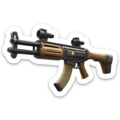 Fortnite assault rifle weapon sticker