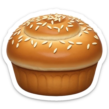 round bun or siopao emoji sticker