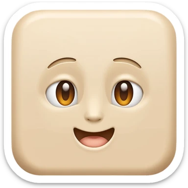 Beige aesthetic sticker