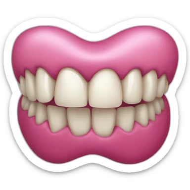 teeth sticker