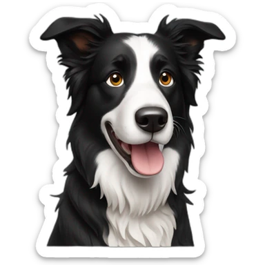 border collie sticker