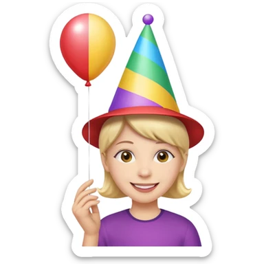 make a funny cool and nice, happy sticker