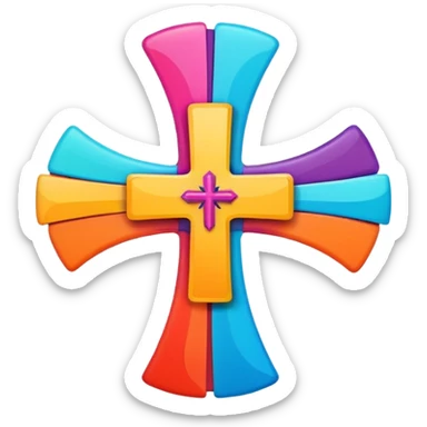 can you generate me a logo for something called second service and it's a cool christian gathering (where Sunday faith meets Saturday energy) sticker