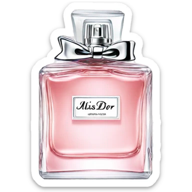 Miss Dior perfume sticker