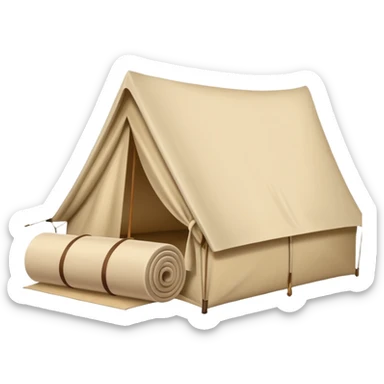 tent roll sticker