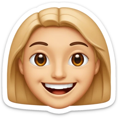 Grinning Face sticker