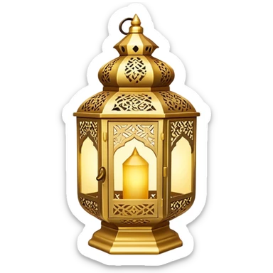 ramadan lantern sticker