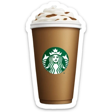 Starbucks coffee sticker