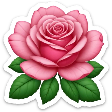 Flores rosas murchas  sticker