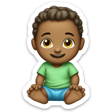 Baby boy sticker