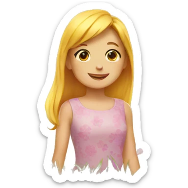 Spring time  sticker