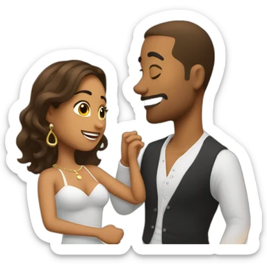 Bailando Bachata sticker