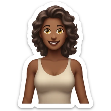 woman delight sticker