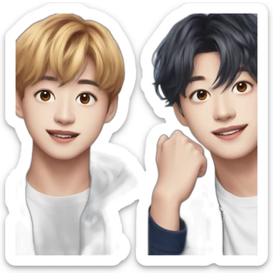 Taehyung and jungkook sticker