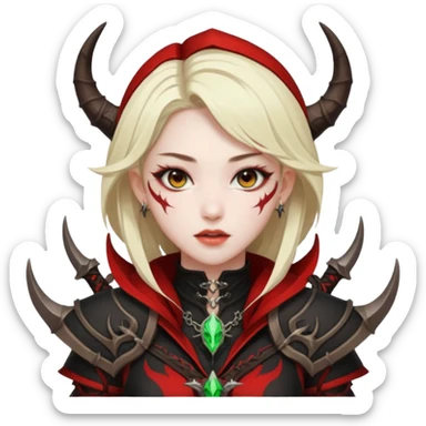 make zoey kpop demon hunters sticker