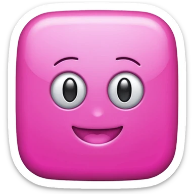 pink girly chrome internet sticker