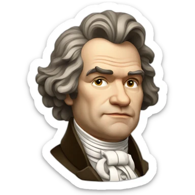 ludwig van beethoven sticker