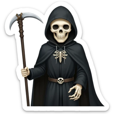 Grim Reaper sticker