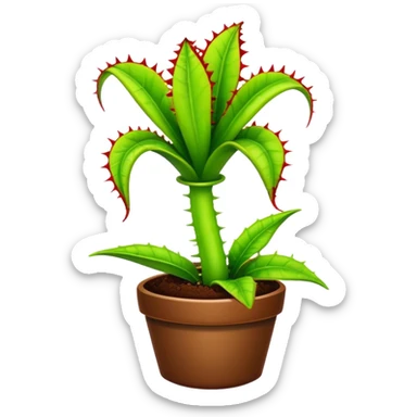 Venus flytrap  sticker