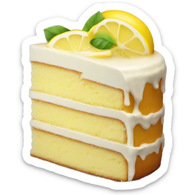 lemon cake sticker