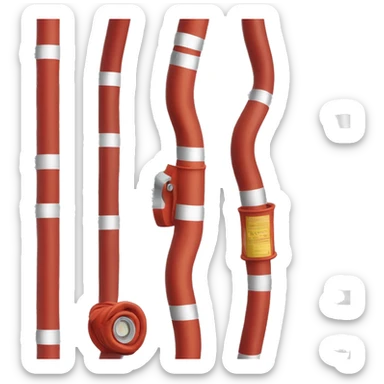 fire fighter hose sticker