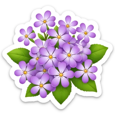 Lilac sticker