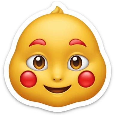 Буква О в сердечке sticker