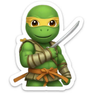 tortue ninja sticker