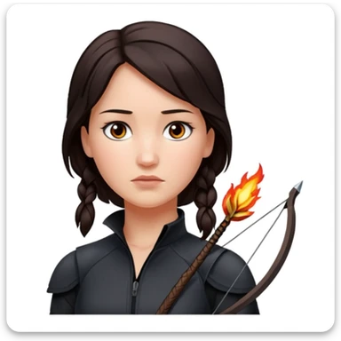 Katniss Everdeen  sticker