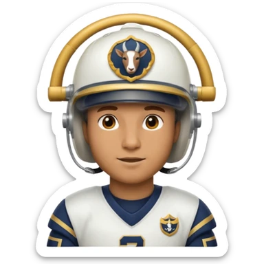 Naval academy football goat emoji sticker
