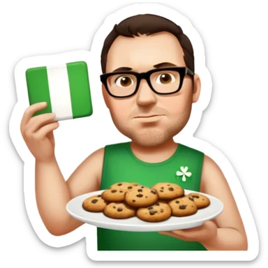 Irish Cookie sticker