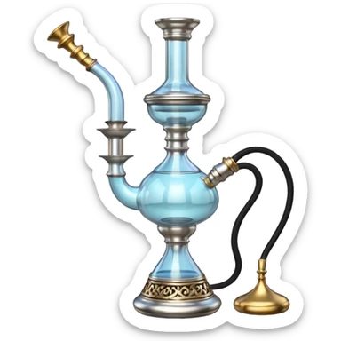 Classic hookah sticker