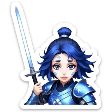 Celestial Samurai sticker