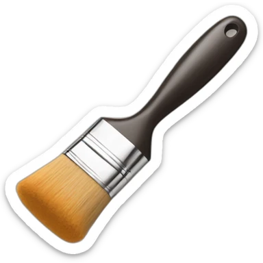 art brush sticker