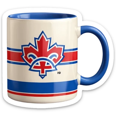 Montréal Hockey team's coffee Mugs sticker
