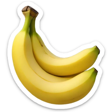 UN TIBURON HECHO DE BANANA sticker