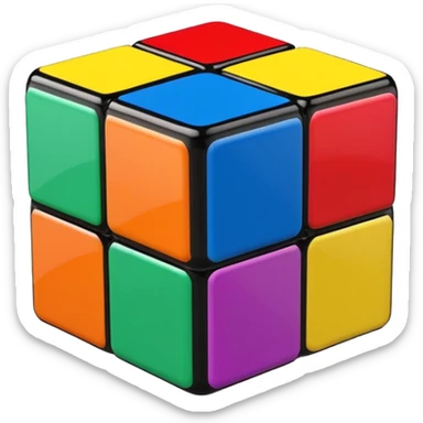 Rubik's Cube sticker