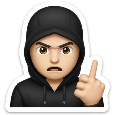 Robbery emoji sticker