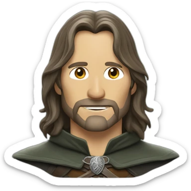 aragorn-lord-of-the-rings sticker