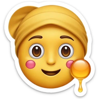 Maak een grappige emoji die je kan sturen bij ongemakkelijke momenten sticker