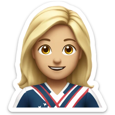 Allstar cheer sticker