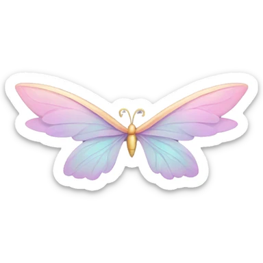 fairy wings sticker