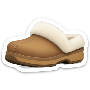 Ugg clog slippers sticker