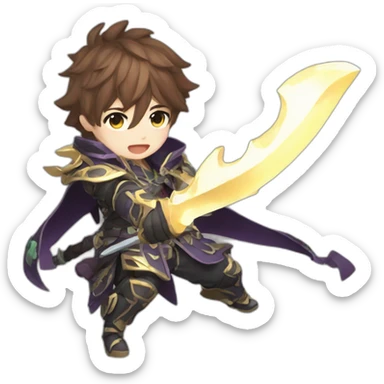 Xiao genshin Impact sticker