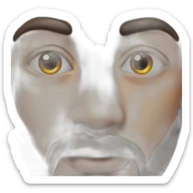 man face tattoos sticker