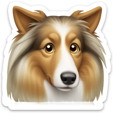 Sheltie dog sticker