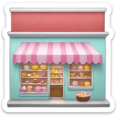 online sweets shop sticker