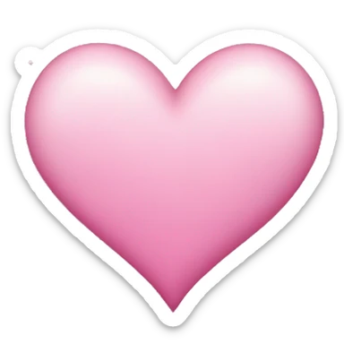 Corazón rosa con estrellas  sticker