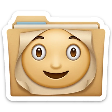 Singular Office Manila folder sticker