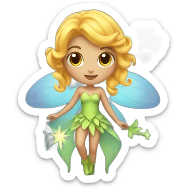 Magic fairy  sticker